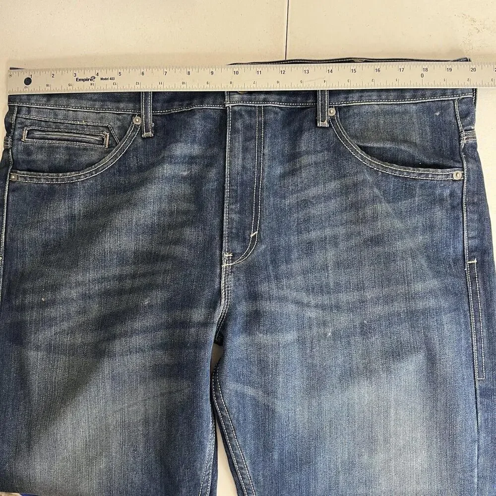Levi's 527 Bootcut Jeans Men's 38x32 Medium Wash‎ Western Rancher EUC